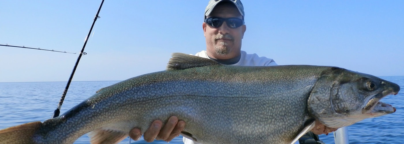 Muskegon Fishing - Lake Michigan Salmon Fish – Aug. 3rd 2014